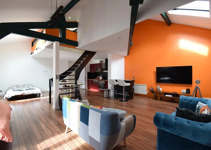 Loft proche Hotel de Ville.